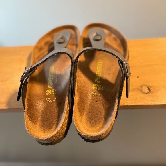 Silver Birkenstock Sandals - BOGO DEAL - Picture 4 of 6